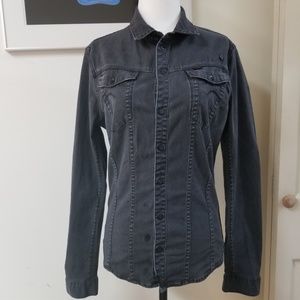 G-STAR Raw Black Grey Women's Denim Jacket